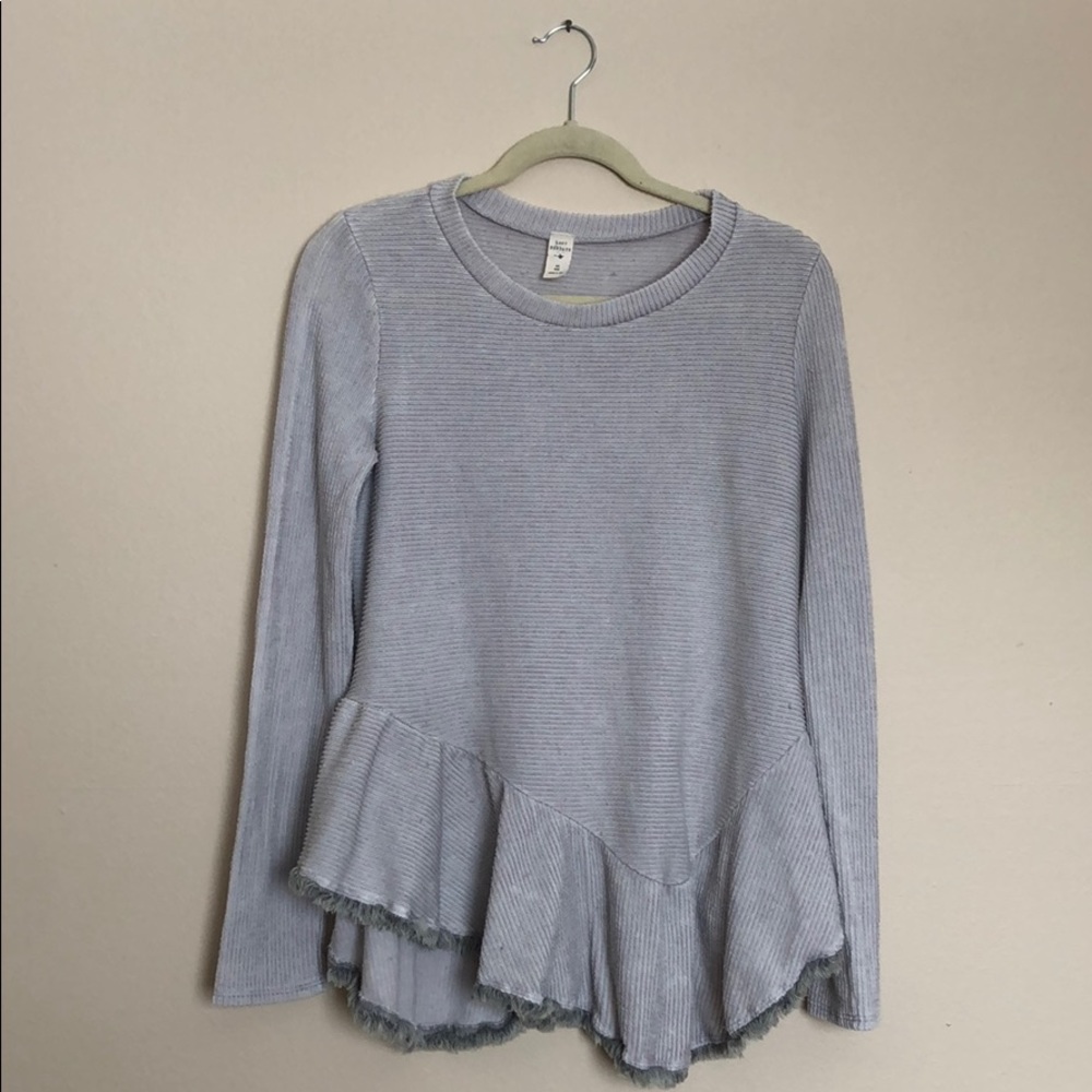 Lazy Sundays Grey Shirt Sz M 💕